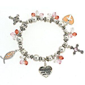 Jesus Christian Charm Bracelet  NWT